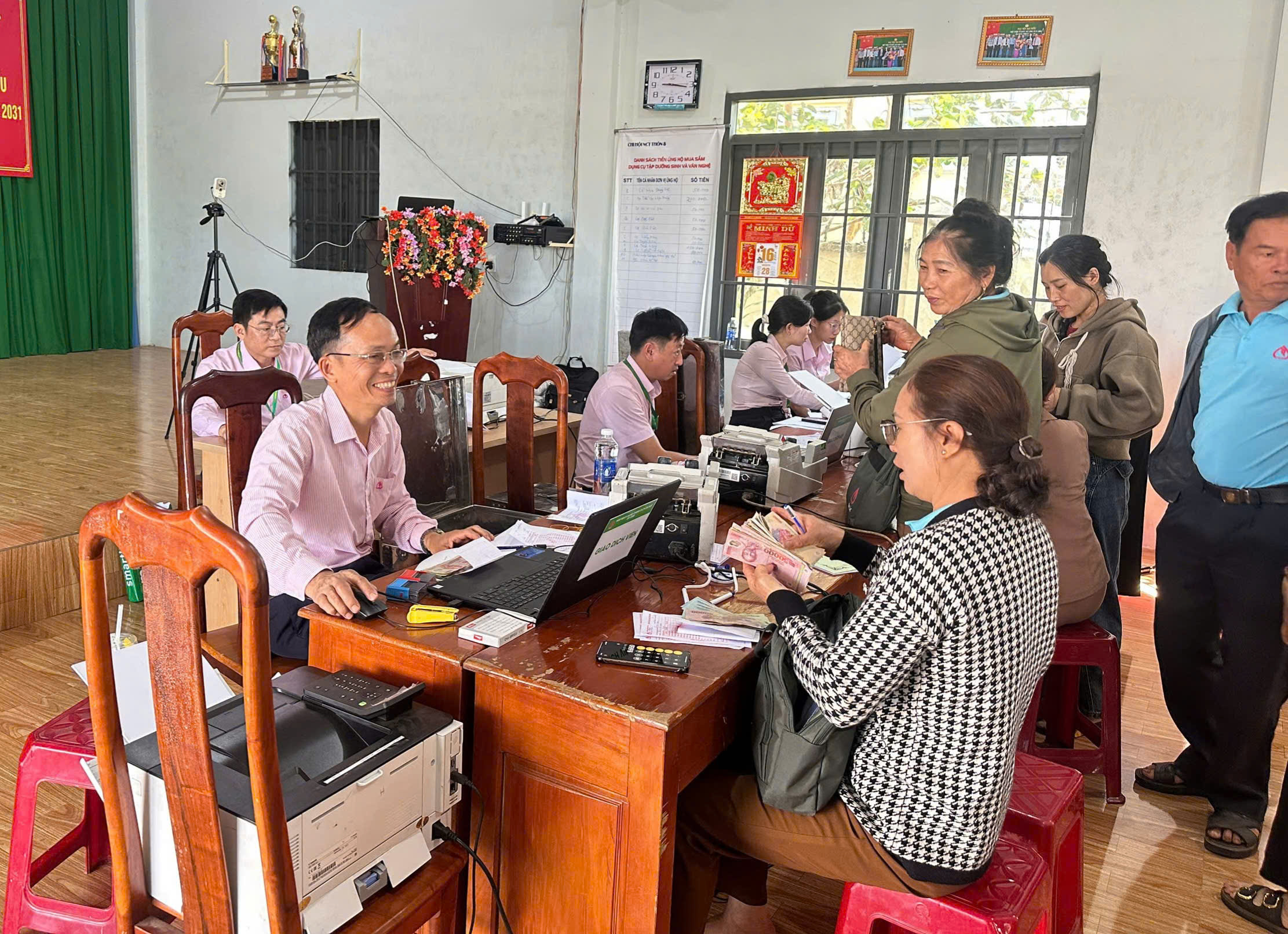 HỘI CỰU CHIẾN BINH XÃ EA NING THỰC HIỆN HIỆU QUẢ CÔNG TÁC QUẢN LÝ NGUỒN VỐN NGÂN HÀNG CHÍNH SÁCH XÃ HỘI