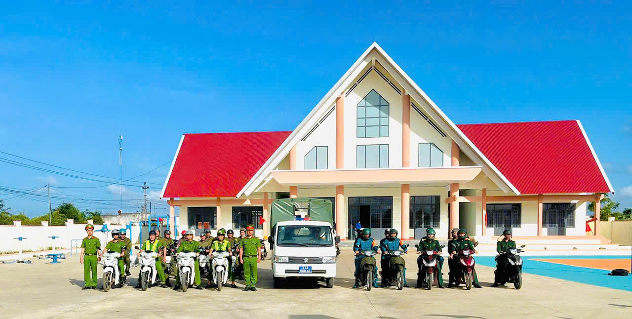 Công an xã Ea Ning phát huy tinh thần “Ba nhất”, giữ vững an ninh, trật tự, hoàn thành vượt nhiều chỉ tiêu công tác 6 tháng đầu năm 2026